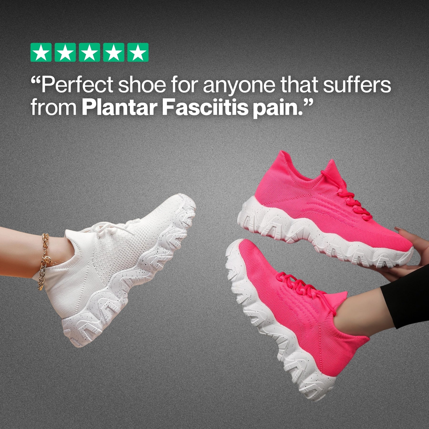 Mara - Healthy and Supportive Walking Shoes Black Friday
