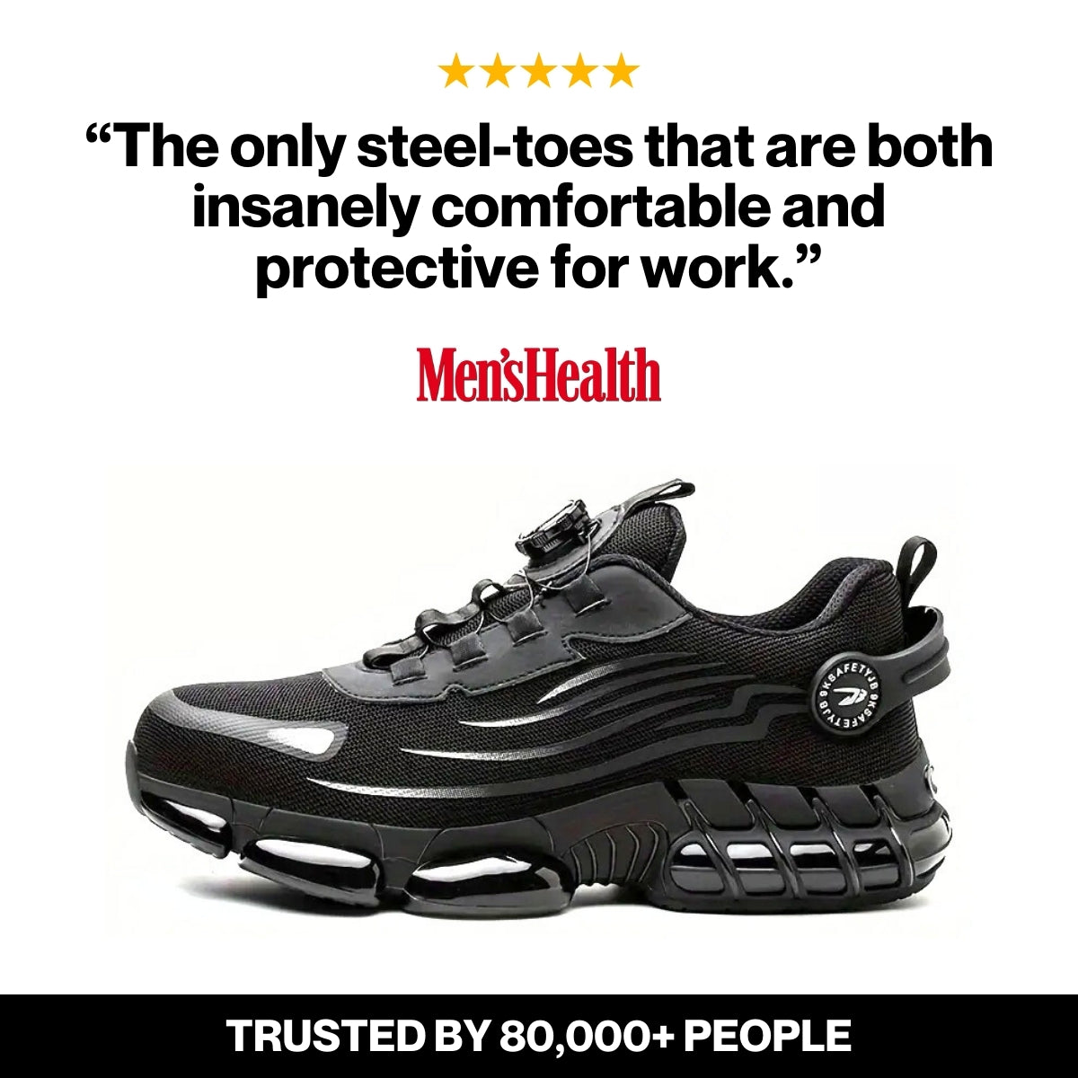 Axon - Healthy & Protective Steel Toe Sneakers