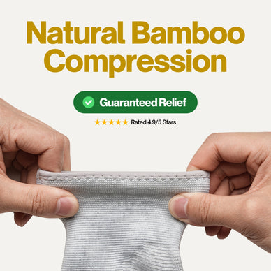 Armadilo Premium Anti-Fatigue Bamboo Foot Sleeves