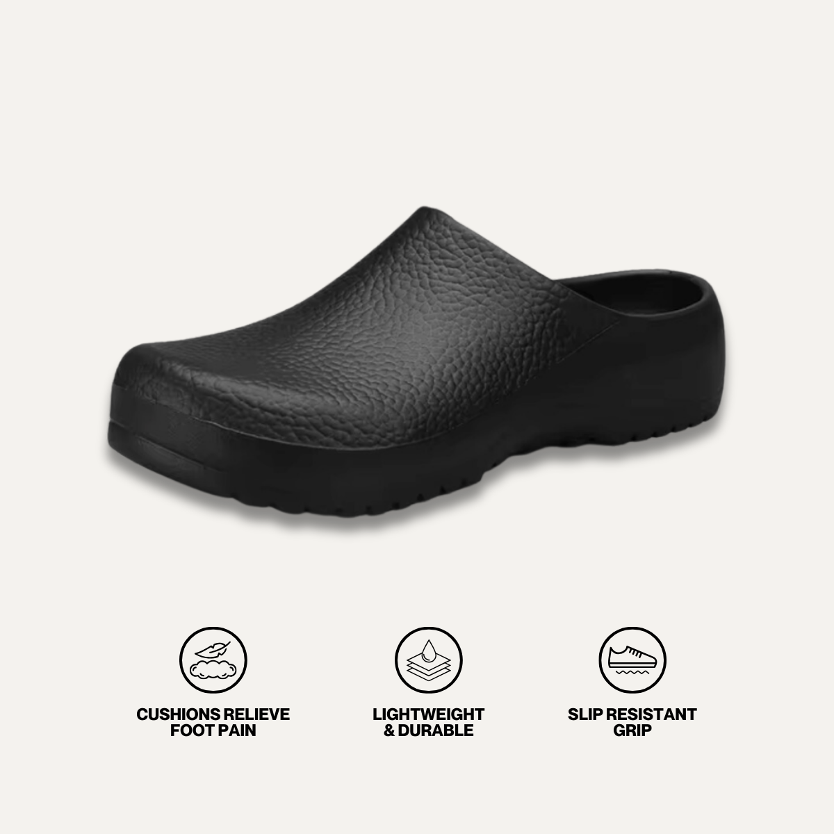 Elson Healthy Non Slip Comfort Clog Mules