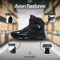 Axon - Healthy & Protective Steel Toe Boots