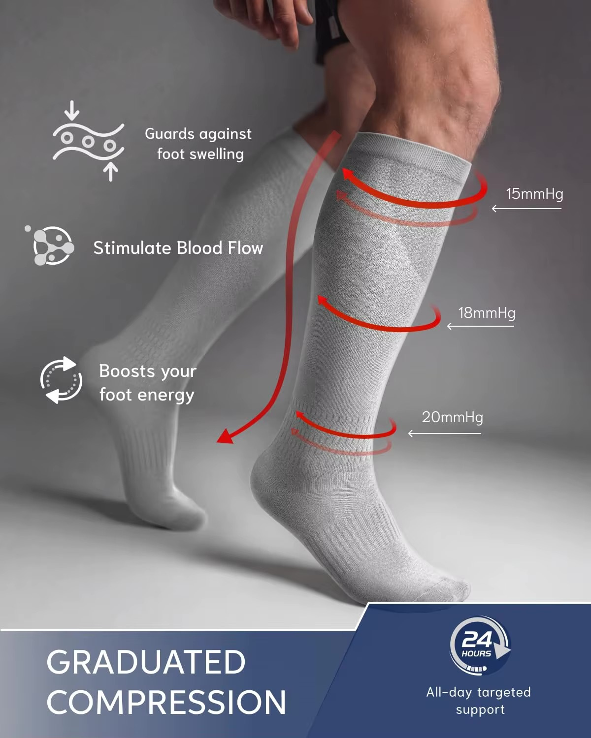 BAMBOO COMPRESSION SOCKS