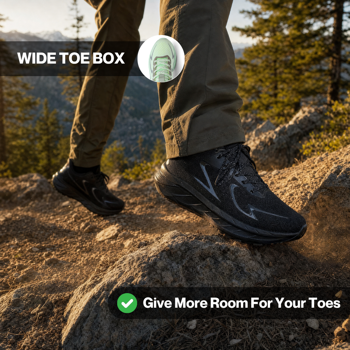 Onda - Hands Free & Supportive All-Day Walking Shoes for Balance & Pain Elimination