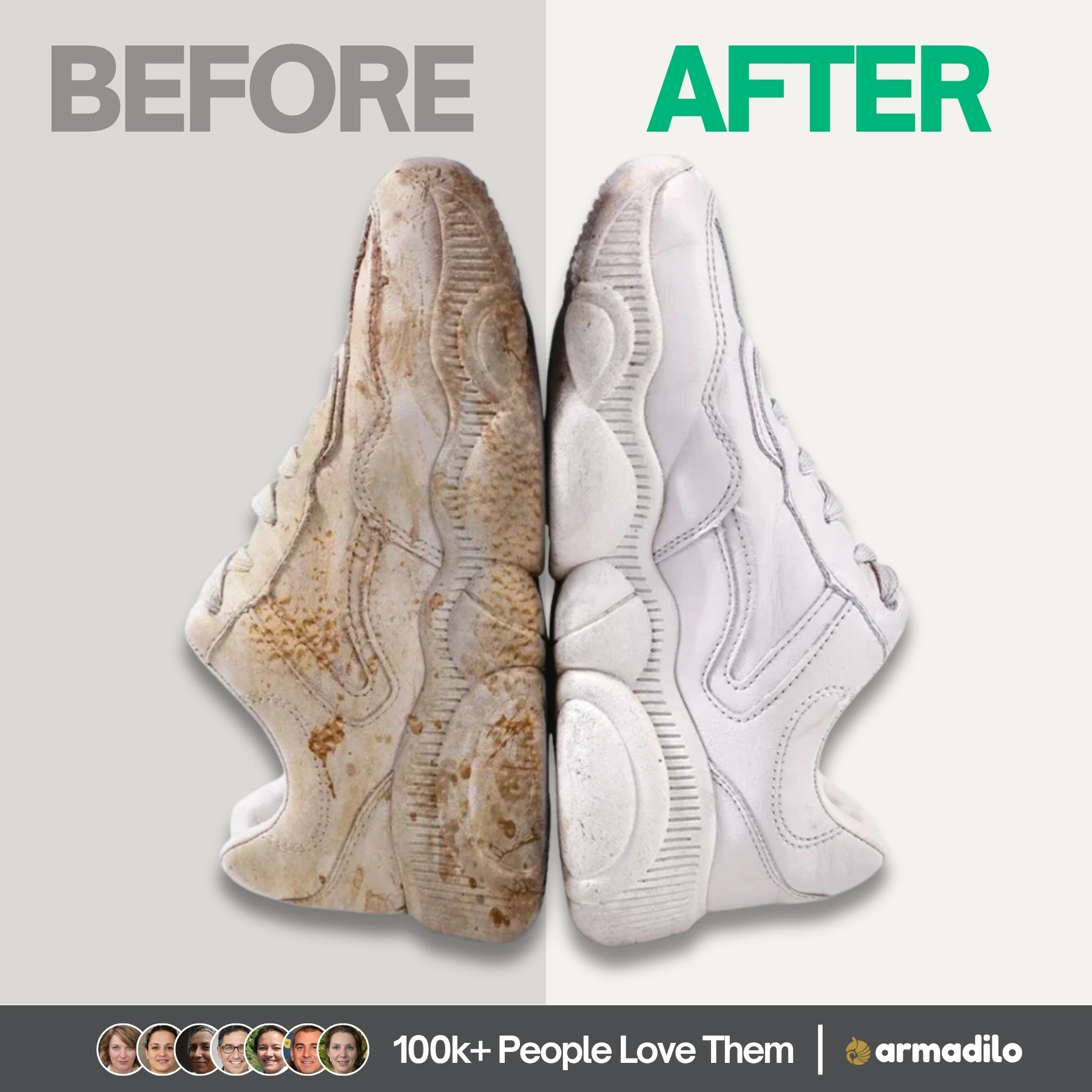 Armadilo Powerful Shoe Cleaning Disinfectant Wipes