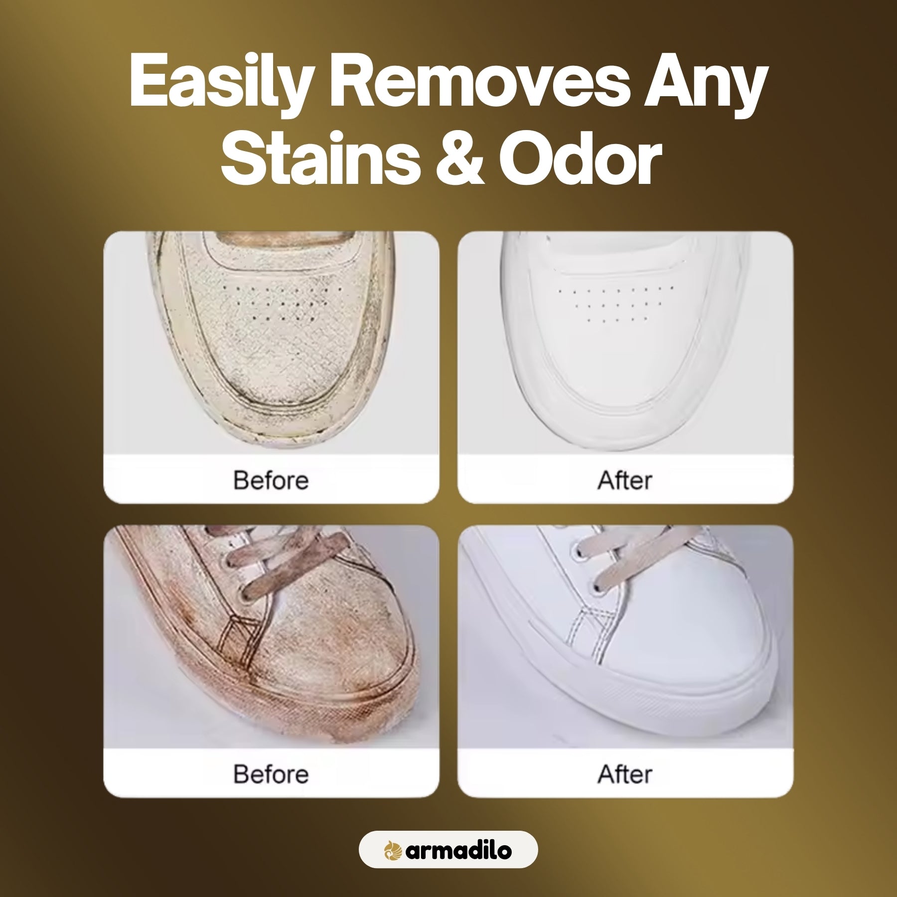 Armadilo Powerful Shoe Cleaning Disinfectant Wipes
