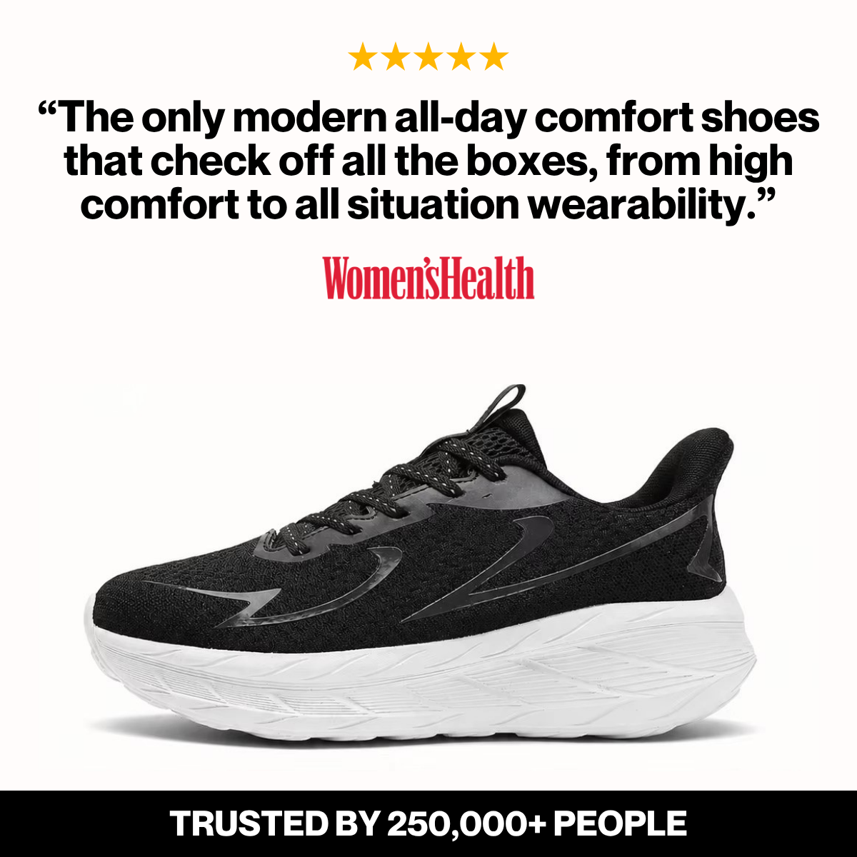 Onda - Hands Free & Supportive All-Day Walking Shoes for Balance & Pain Elimination