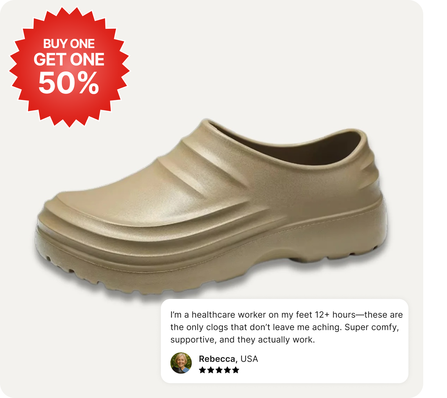 Torrey Classic - Healthy & Non-Slip Comfort Clogs