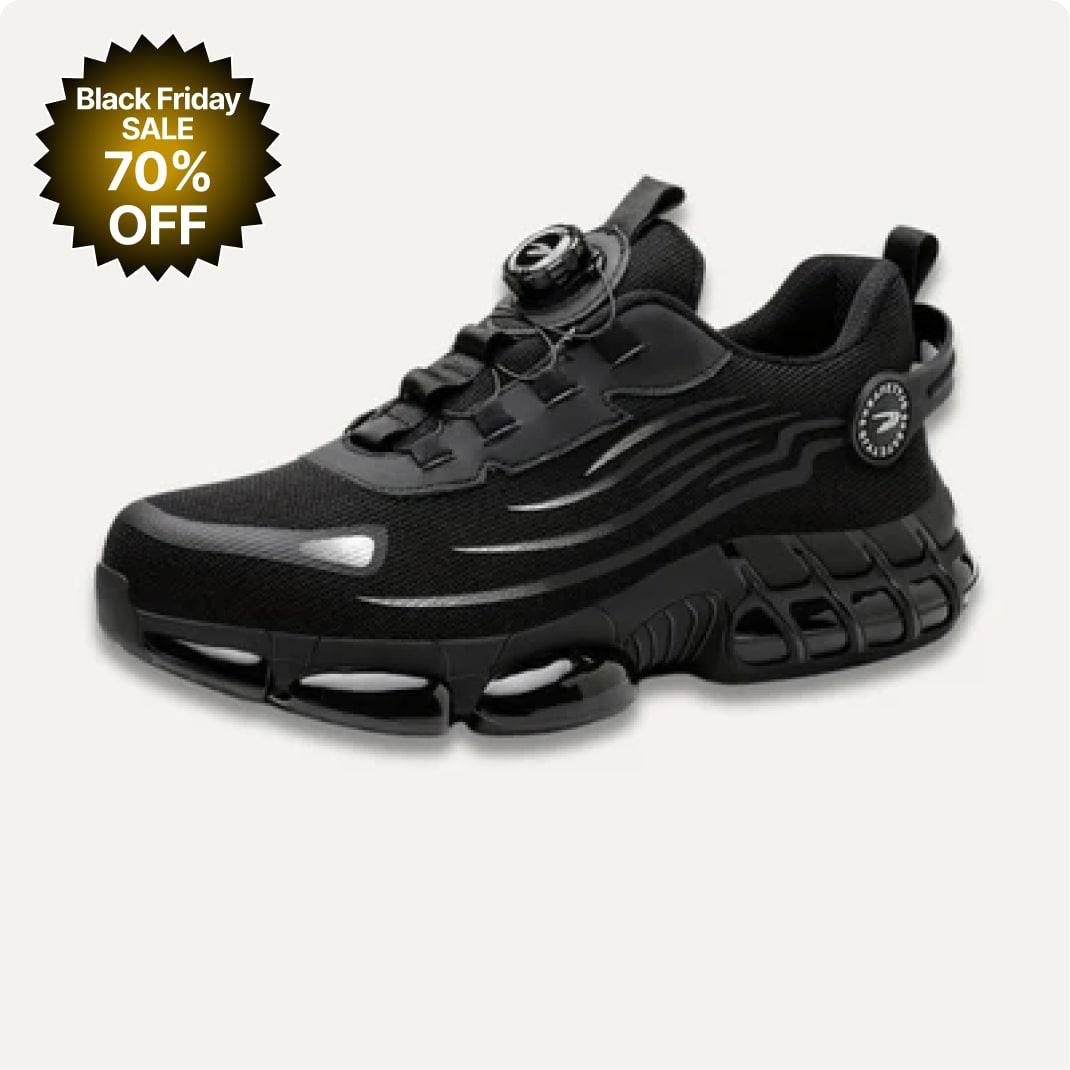 Axon - Healthy & Protective Steel Toe Sneakers Black Friday