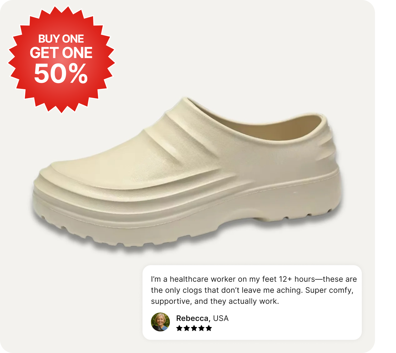 Torrey Classic - Healthy & Non-Slip Comfort Clogs